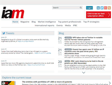 Tablet Screenshot of iam-media.com